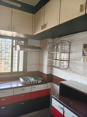 Kitchen in 3 BHK Apartment at Acme Complex 2A, Goregaon West – for Rent