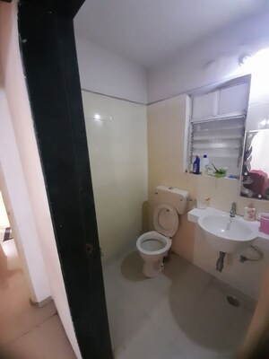 Bathroom in 2 BHK Apartment at Aishwaryam Ventures, Pimpri Chinchwad Pcmc – for Rent