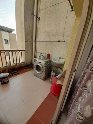 Balcony in 2 BHK Apartment at Aishwaryam Ventures, Pimpri Chinchwad Pcmc – for Rent