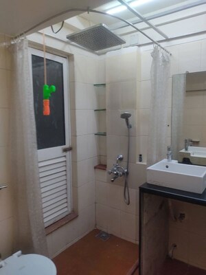Bathroom in 2 BHK Apartment at Hiranandani Gardens Glen Gate, Powai – for Rent