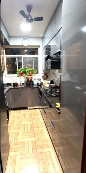 Kitchen in 4 BHK Apartment at Ansal Sushant Estate, Sector 52 – for Rent