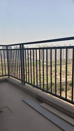 Balcony in 3 BHK Apartment at Eldeco Live By The Greens, Sector 150 – for Rent