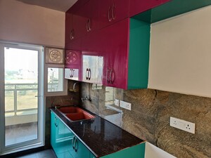 Kitchen in 2 BHK Apartment at Elite Golf Green, Sector 79 – for Rent