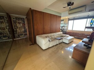 Living Room in 4 BHK Apartment at Prabhadevi – for Rent