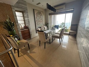 Dining area in 4 BHK Apartment at Prabhadevi – for Rent