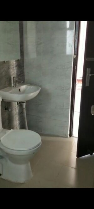 Bathroom in 3 BHK Apartment at Amrapali Enchante, Tech Zone 4 Greater Noida – for Rent