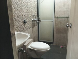 Bathroom in 2 BHK Apartment at Cosmos Classique, Ghodbunder Road – for Rent