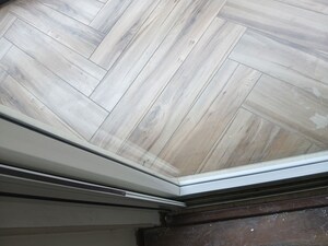 Balcony in 3 BHK Builder Floor at Lajpat Nagar I – for Rent