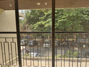 Balcony in 1 BHK Apartment at Teenmurti Summit, Borivali East – for Rent