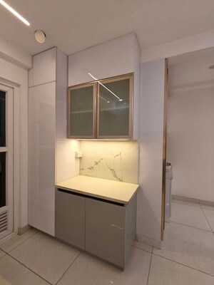 Bathroom in 3 BHK Apartment at Aparna Sarovar Zenith, Nallagandla – for Rent
