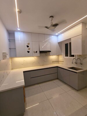 Kitchen in 3 BHK Apartment at Aparna Sarovar Zenith, Nallagandla – for Rent