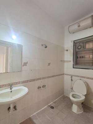 Bathroom in 3 BHK Apartment at Aakruthi Silverline, Somasundarapalya – for Rent