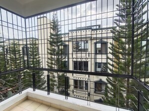 Balcony in 3 BHK Apartment at Aakruthi Silverline, Somasundarapalya – for Rent