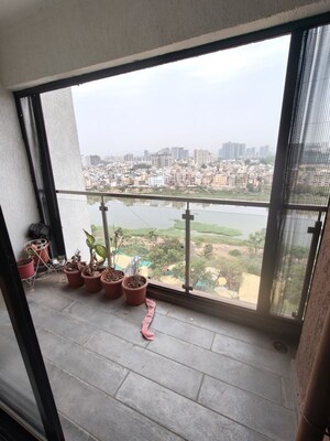 Balcony in 2 BHK Apartment at Kharadi – for Rent