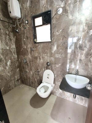 Bathroom in 2 BHK Apartment at Kharadi – for Rent