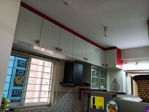 Kitchen in 2.5 BHK Apartment at Aparna Sarovar Zenith, Nallagandla – for Rent