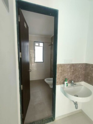 Bathroom in 2 BHK Apartment at DNV Elvira, Tathawade – for Rent