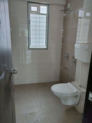 Bathroom in 2 BHK Apartment at DNV Elvira, Tathawade – for Rent