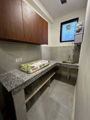 Kitchen in 1 BHK Builder Floor at Sector 57 – for Rent