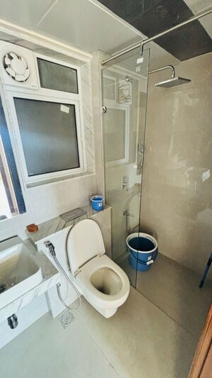 Bathroom in 3 BHK Apartment at L&T Emerald Isle, Powai – for Sale