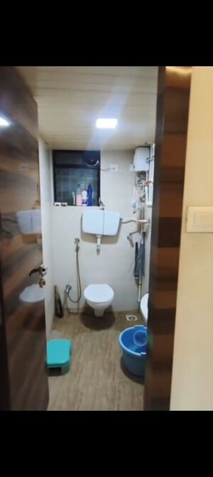 Bathroom in 2 BHK Apartment at Raunak City, Kalyan West – for Sale