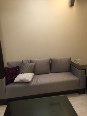 Living Room in 3 BHK Apartment at Kasmat Residency, Chembur – for Rent