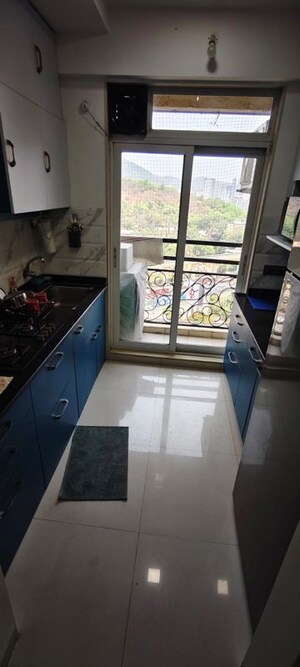 Kitchen in 2.5 BHK Apartment at Hiranandani Estate, Ghodbunder Road – for Rent