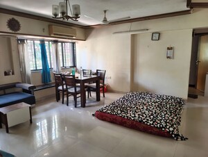 Living Room in 3 BHK Apartment at Sterling Court, Andheri East – for Rent
