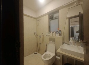 Bathroom in 1 BHK Apartment at Omkar Vive, Kurla – for Rent