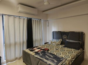 Bedroom in 1 BHK Apartment at Omkar Vive, Kurla – for Rent