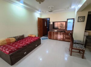 Living Room in 2 BHK Apartment at Pride Park, Dhokali – for Rent