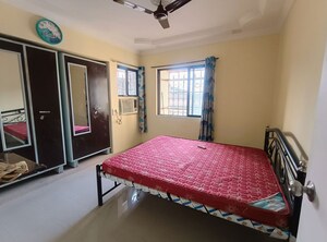 Bedroom in 2 BHK Apartment at Pride Park, Dhokali – for Rent
