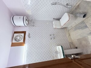 Bathroom in 2 BHK Builder Floor at Khirki Extension – for Sale