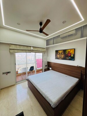 Kitchen in 2 BHK Apartment at Omkar Alta Monte, Malad East – for Rent