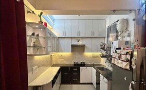 Kitchen in 2 BHK Apartment at Highland Park Chandigarh, Bhabat – for Rent