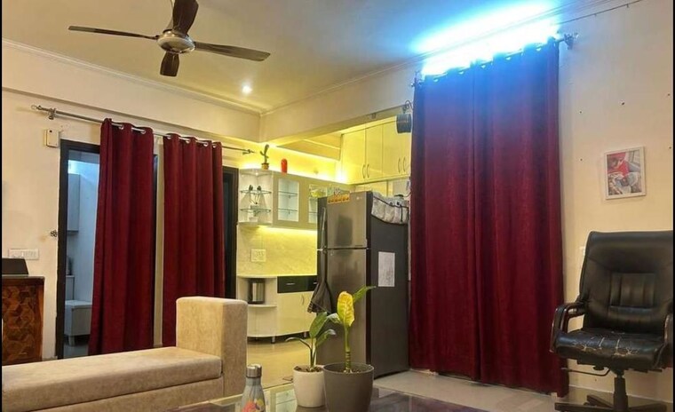 Living Room, highland-park-chandigarh 2 Bedroom 1100 Sq.Ft. Apartment In Bhabat Zirakpur 10362509