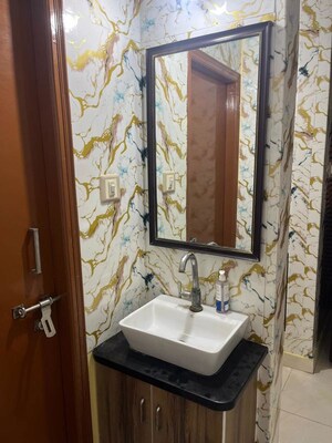 Bedroom in 3 BHK Apartment at Godrej Aqua, International Airport Road – for Rent
