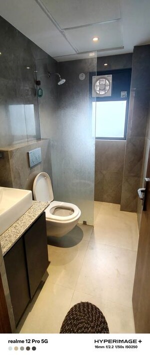 Bathroom in 2 BHK Builder Floor at Suncity Vatsal Valley, Gwal Pahari – for Rent