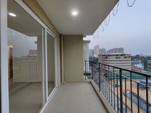 Balcony in 3 BHK Apartment at Bhartiya City Nikoo Homes 4, Thanisandra Main Road – for Sale