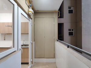 Building Lobby in 3 BHK Apartment at Bhartiya City Nikoo Homes 4, Thanisandra Main Road – for Sale