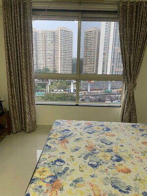 Bedroom in 3 BHK Apartment at Lily White, Jogeshwari East – for Rent