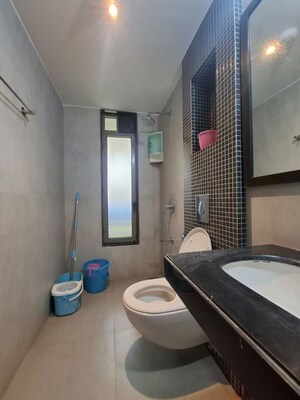 Bathroom in 2 BHK Apartment at Lodha Luxuria, Majiwada – for Rent