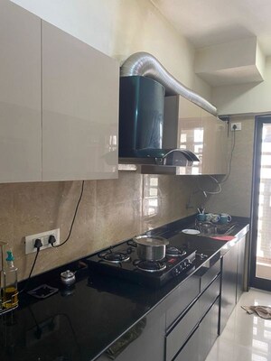 Kitchen in 2 BHK Apartment at Hubtown Hillcrest, Andheri East – for Rent