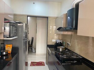 Kitchen in 2 BHK Apartment at Hubtown Hillcrest, Andheri East – for Rent