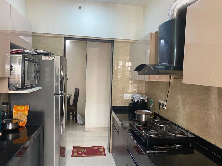Kitchen, hubtown-hillcrest 2 Bedroom 650 Sq.Ft. Apartment In Andheri East Mumbai 10362549