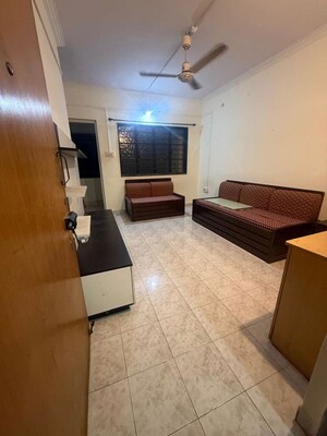 Living Room in 1 BHK Apartment at BU Bhandari Rakshak Nagar, Kharadi – for Rent