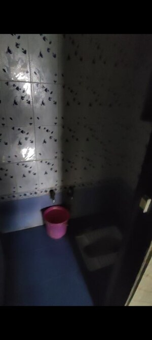 Bathroom in 1 RK Apartment at Neelkanth Tirth CHS, Dombivli West – for Rent