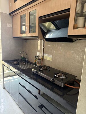 Kitchen in 2 BHK Apartment at Sheth Vasant Blossom, Marol – for Rent