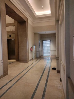 Building Lobby in 3 BHK Apartment at Indiabulls Sky Forest, Lower Parel – for Rent