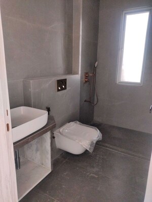Bathroom in 3 BHK Apartment at Indiabulls Sky Forest, Lower Parel – for Rent